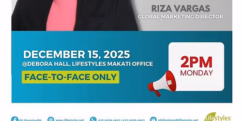 MINDSET WORKSHOP BY GMD RIZA VARGAS