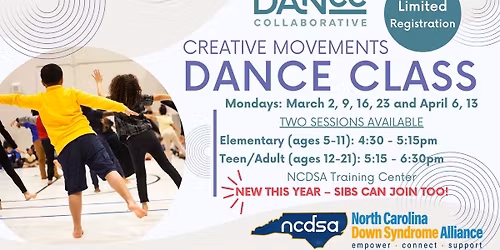 Creative Movements Dance Class