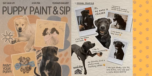 Puppy Paint & Sip