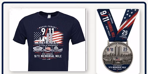 8th Annual 9\/11 Memorial Mile Run\/Walk and Local Hero Plaque Dedication