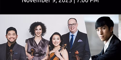 Polinger Artists of Excellence Verona String Quartet with Eric Lu
