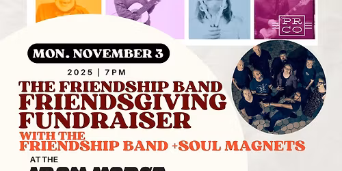 The Friendship Band Friendsgiving Fundraiser at The Iron Horse