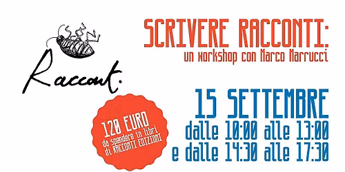 Scrivere racconti: un workshop con Marco Marrucci