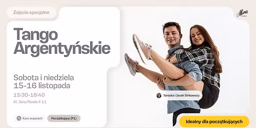 Tango Argenty\u0144skie z Teresk\u0105 & Jackiem dla pocz\u0105tkuj\u0105cych (P1)