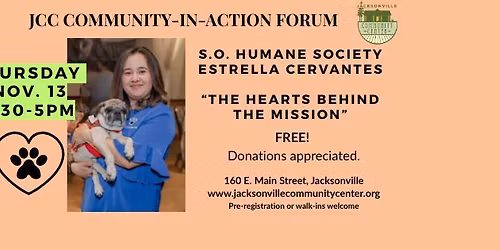 JCC FREE Forum: Southern Oregon Humane Society Talk