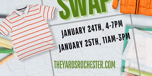 Clothing & Art Supply Swap