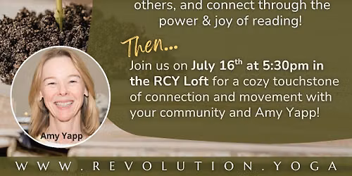 Book Club @ RCY \u2022 \u201cLiving Your Yoga\u201d