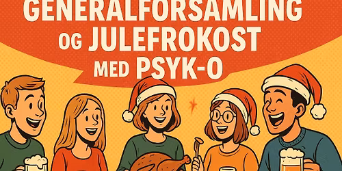 Generalforsamling og julefrokost med Psyk-O