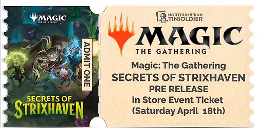Prerelease \u2013 Secrets of Strixhaven - Saturday