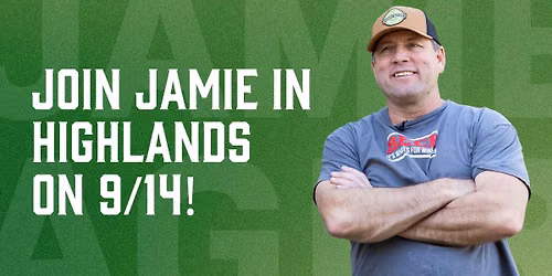 Join Jamie Ager in Highlands!