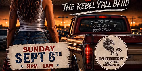 Karly C & The Rebel Y\u2019all Band @ Mudhen Brewing 9PM (LABOR DAY WEEKEND)