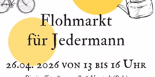 Flohmarkt f\u00fcr Jedermann am bodyHOUSE