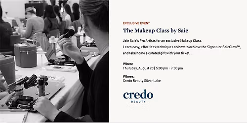 Credo Beauty X The Makeup Class by Saie  \u2014 Credo Beauty Silver Lake