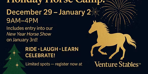 Gallop Into the New Year Holiday Horse Camp \ud83d\udc34\u2728
