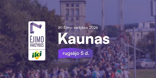 IKI \u0116jimo var\u017eybos | Kaunas 2026
