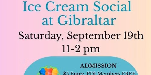 Ice Cream Social at Gibraltar