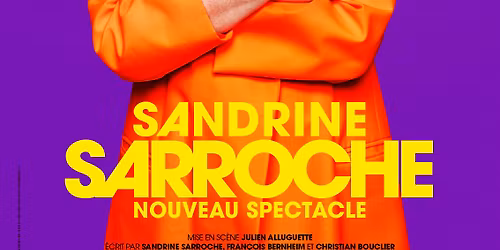Sandrine Sarroche \u2022 13 mars 2026 \u2022 Gare du Midi, Biarritz