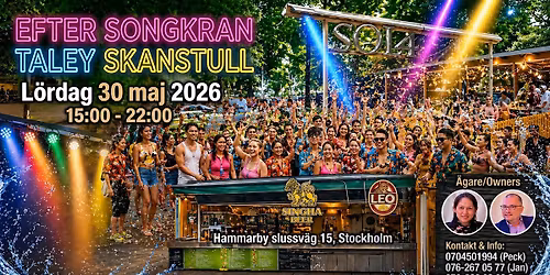 Songkran-fest p\u00e5 Taley \ud83d\udca6