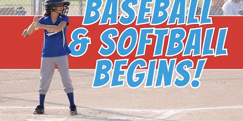 Youth Baseball\/Softball Begin
