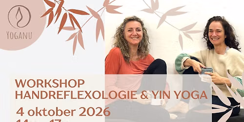 WORKSHOP HANDREFLEXOLOGIE & YIN YOGA "STRESS LEREN LOSLATEN"