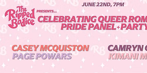Celebrating Queer Romance - Pride Panel + Party