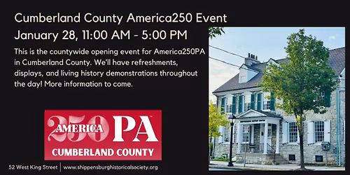 Cumberland County America250PA Kick Off