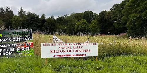 Deeside Steam & Vintage Club Annual Steam & Vintage Rally 2026