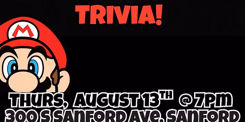Nintendo Trivia @ Busters Sanford