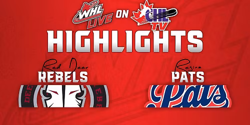 Regina Pats vs. Red Deer Rebels