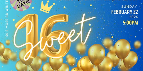 Rabbi Neely's Sweet Sixteen Celebration