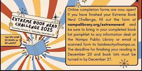 Extreme Book Nerd Challenge