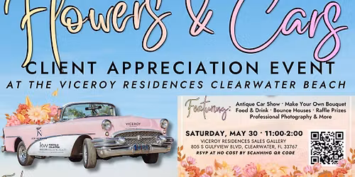 Flowers & Cars: A FREE Community Event