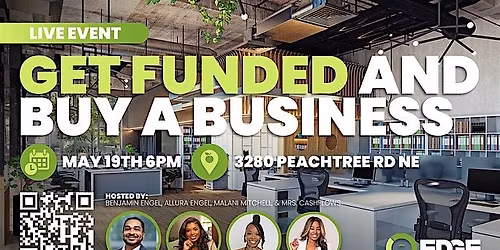 Get Funded And Buy A Business - 5\/19\/26