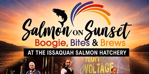 Salmon on Sunset With High Voltage