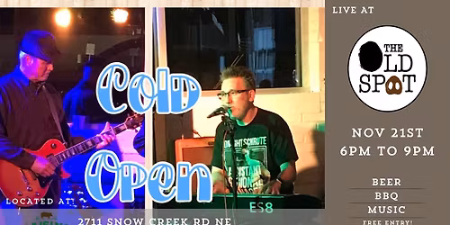 Live music with Cold Open