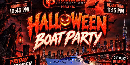 Halloween Boat Party NYC 2026 | Latin Music