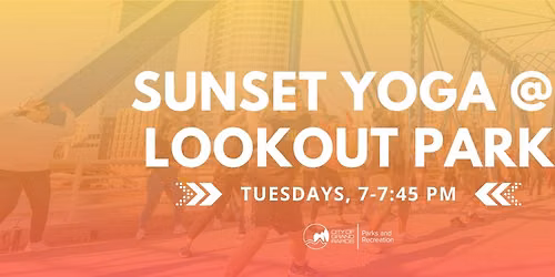 FREE Sunset Yoga at Lookout Park