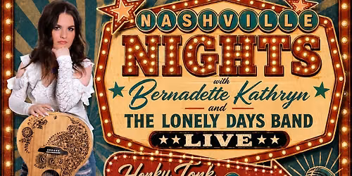 Bernadette Kathryn and the Lonely Days Band RETURNS to Oak & Iron