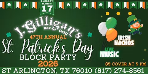47th Annual St. Patrick's Day Block Party