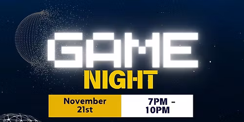 Game Night! Brought to you by Black Salt Barbers