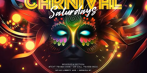 Carnival Saturdays at Jouvay, Ladies free all night w\/rsvp