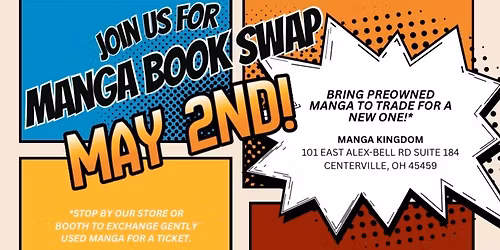 Book Swap @ Manga Kingdom!