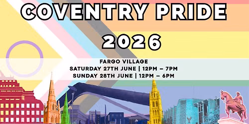 Coventry Pride 2026!