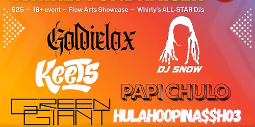 Whirly Wednesday ALL-STAR Showcase and FUNDRAISER