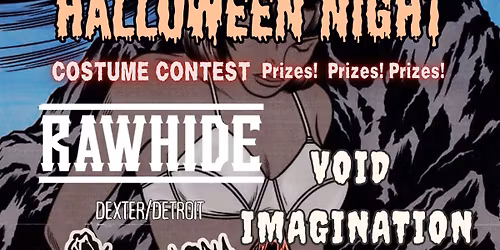 RAWHIDE\/\/GIRTH\/\/VOID IMAGINATION\/\/HALLOWEEN COSTUME CONTEST