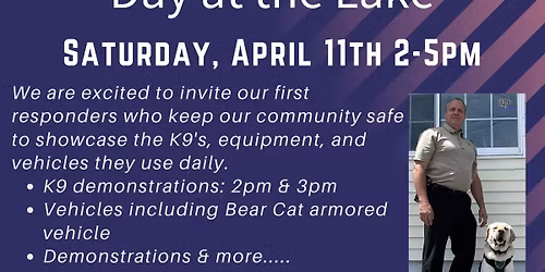 First Responders Day at the Lake