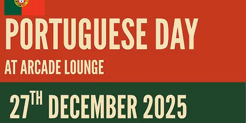 PORTUGUESE DAY PT2 @ ARCADE LOUNGE | LIVE MUSIC | SATURDAY 27th 8PM