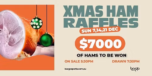 Xmas Ham Raffles