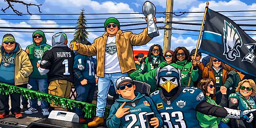 NEPA Bird Gang "8th Annual" W-B St. Patty's Parade Day Float