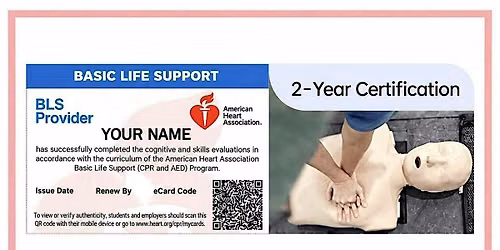 CPR BLS AHA Course 11\/14 @ 9am Keiser University